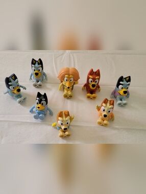 Bluey Character Figure Lot